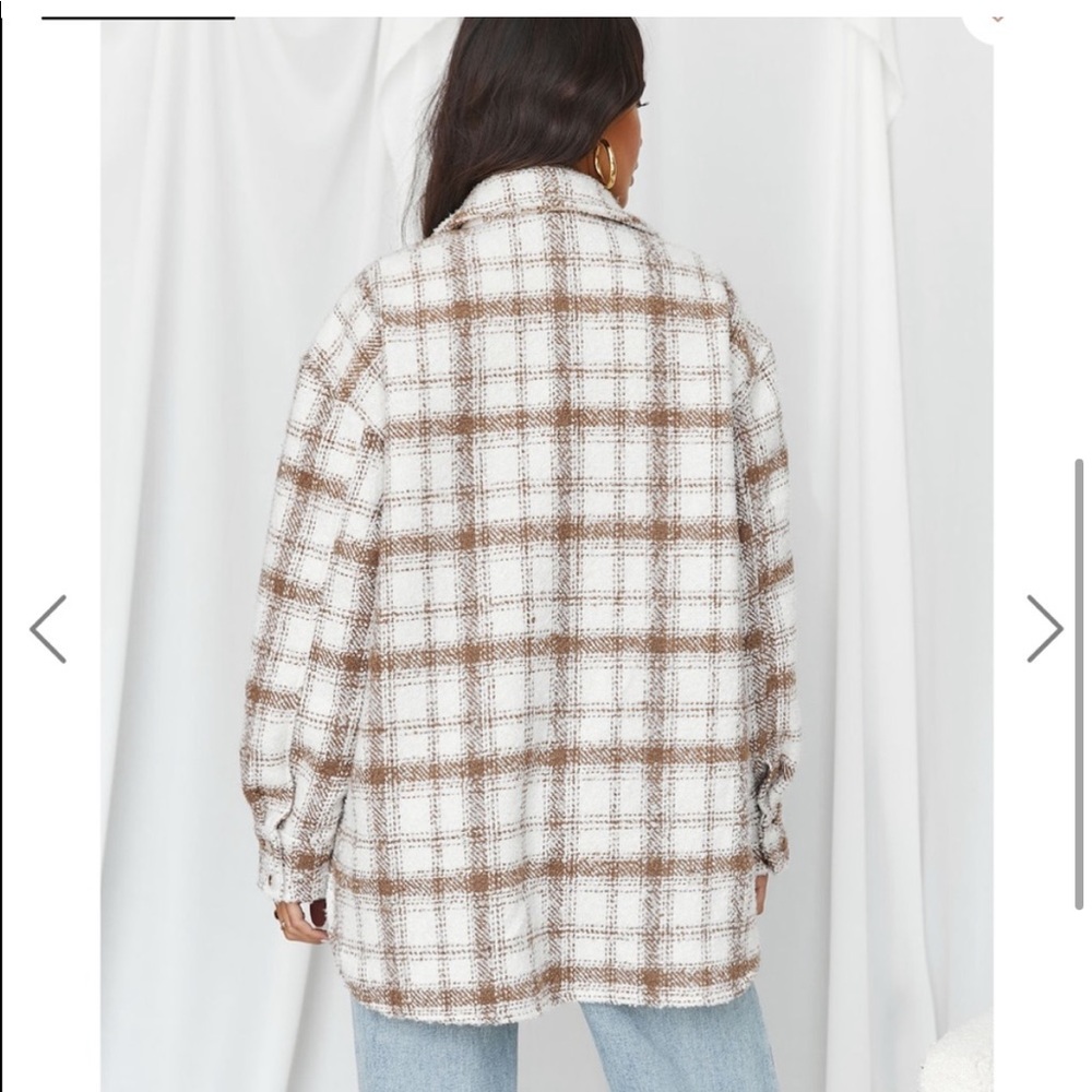 Flannel shacket - Picture 3 of 5